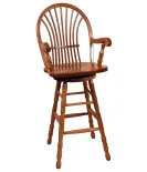 WW Bow Sheaf Bar Stool