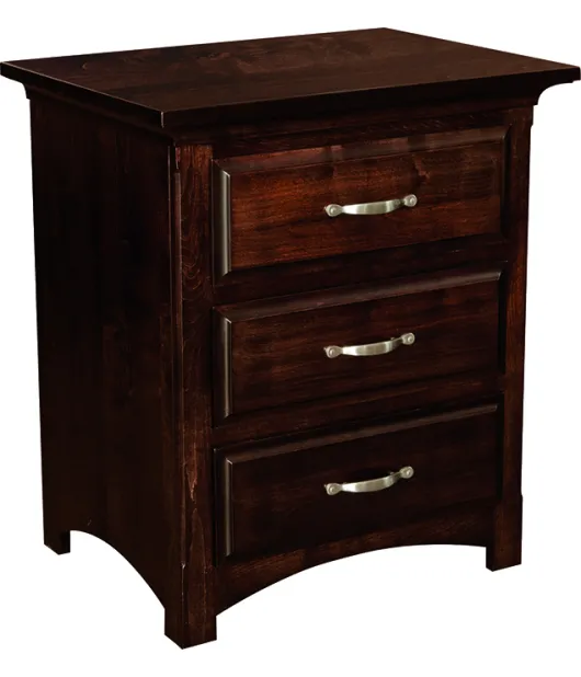 Buckeye 3 Drawer Night Stand