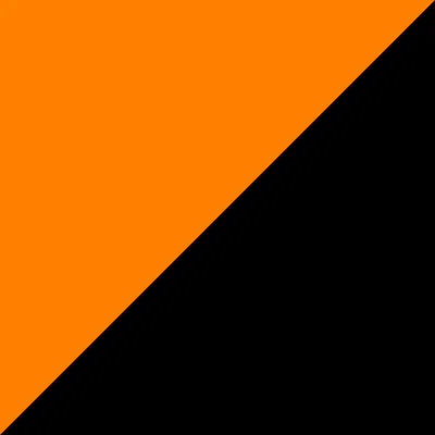 Tangerine/Black 