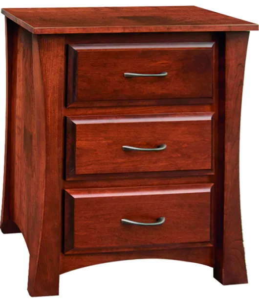 Cove 3 Drawer Night Stand