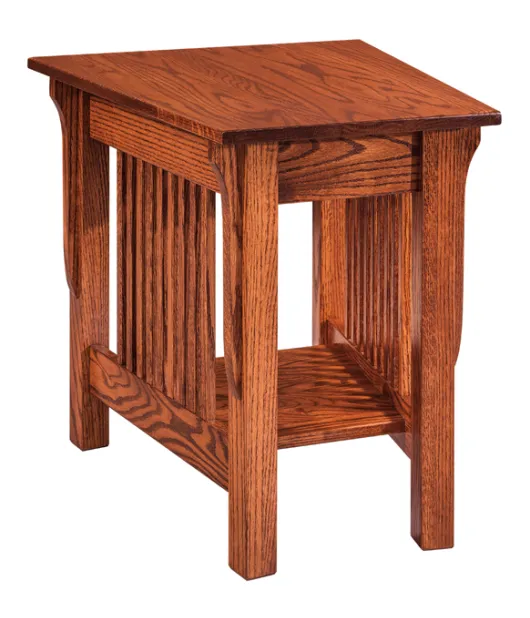 Landmark Wedge Shape End Table