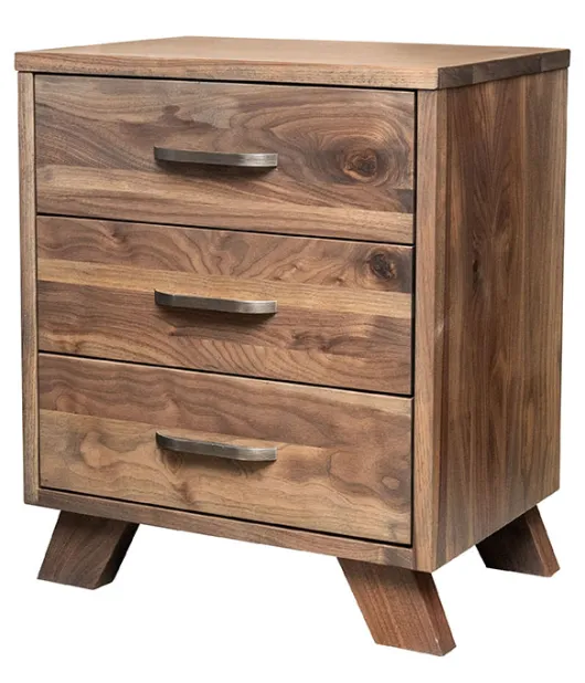 Dakota 3 Drawer Night Stand