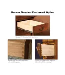 Heidi 2 Drawer 2 Door Armoire