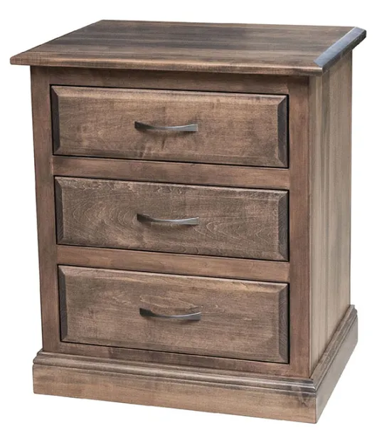 Elwood 3 Drawer Night Stand