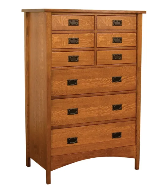 Arts & Crafts Mission Chest of Drawers