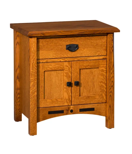 Bel Aire 1 Drawer 2 Door Night Stand