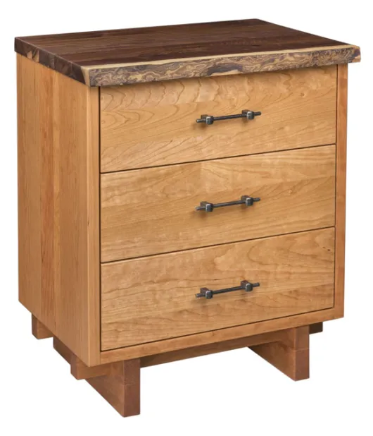 West Canyon 3 Drawer Nightstand