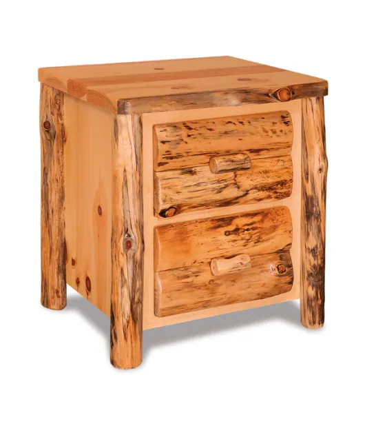 Fireside Rustic 2 Drawer File Cabinet