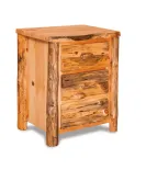 Fireside Rustic 3 Drawer Night Stand - QUICK SHIP