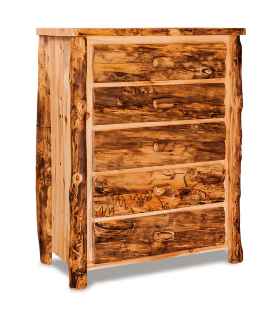 Fireside Rustic 5 Drawer Chest - QUICK SHIP