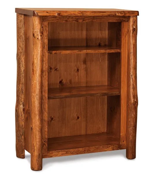 Fireside Rustic 3 Shelf Bookcase