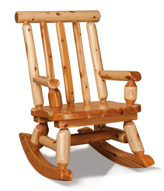 Fireside Rustic Mama Bear Rocker