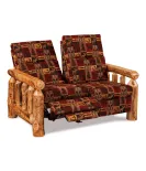 Fireside Rustic Reclining Loveseat