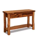 Fireside Rustic Sofa Table with Drawers