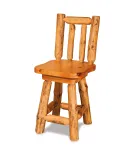 Fireside Rustic Swivel Bar Stool