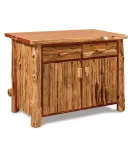 Fireside Rustic Kitchen Cabinet Island