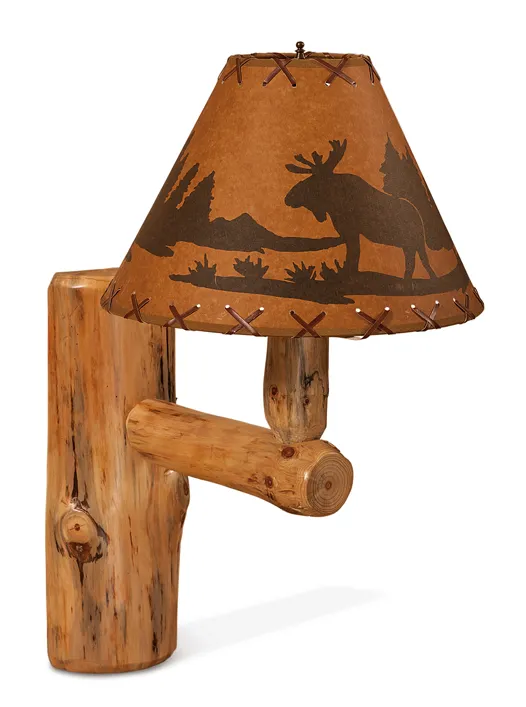 Fireside Rustic Wall Lamp