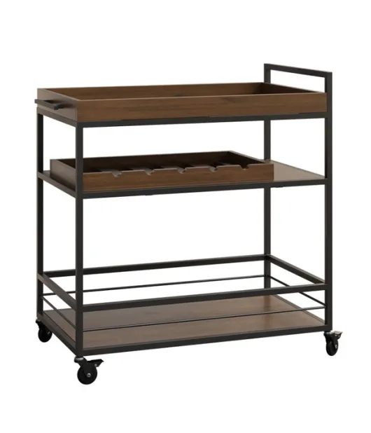 Fresno Wine Serving Cart