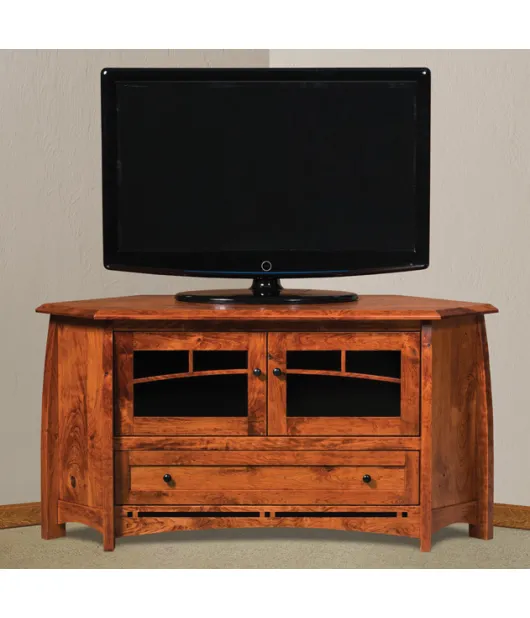 Boulder Creek 56" Corner Media Console