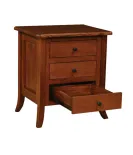 Galveston 3 Drawer Night Stand