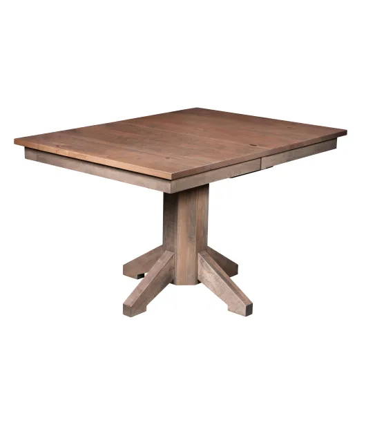 Hoosier Mission Single Pedestal Dining Table