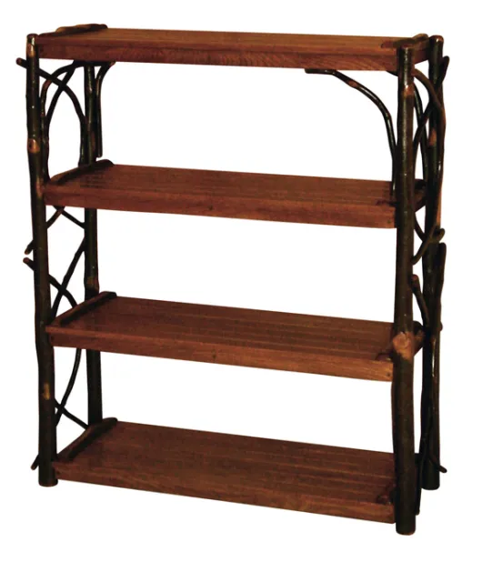 Hickory 4 Shelf Stand