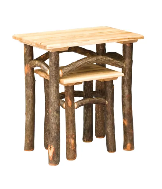 Hickory Nesting Table