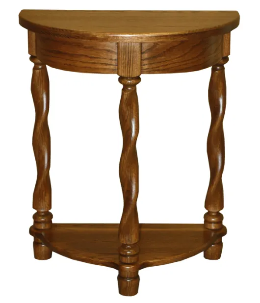 Royal Twist Half Round Table