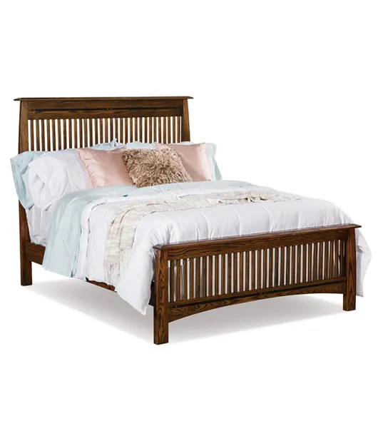 Boulder Creek Slat Mission Bed