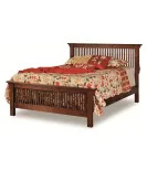 Stick Mission Bed with 24" Footboard