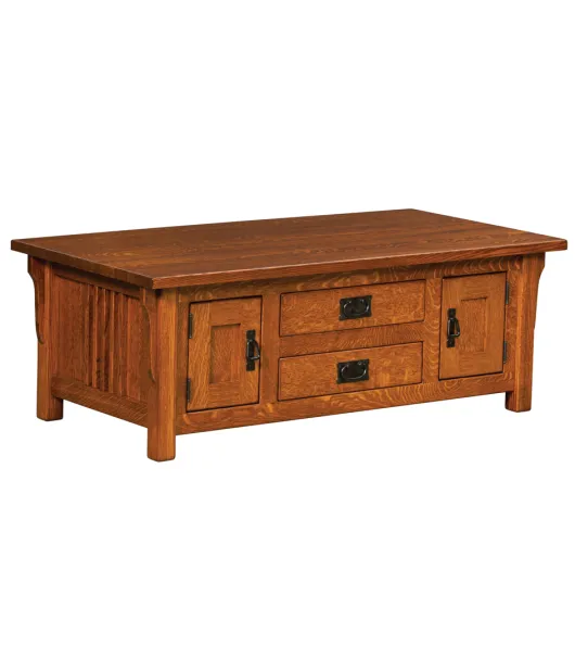 Camden Mission Cabinet Occasional Table Set