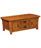 Craftsman Mission Cabinet Occasional Table Set