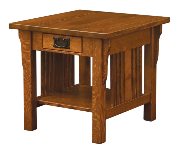 Elliot Mission Open End Table