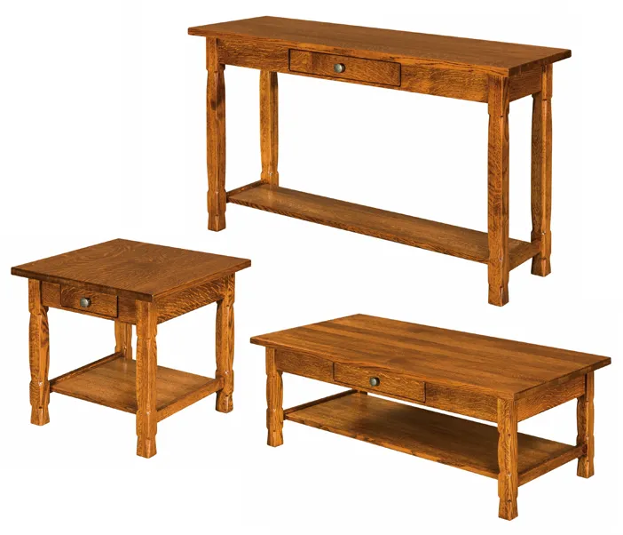 Rock Island Open Occasional Table Set