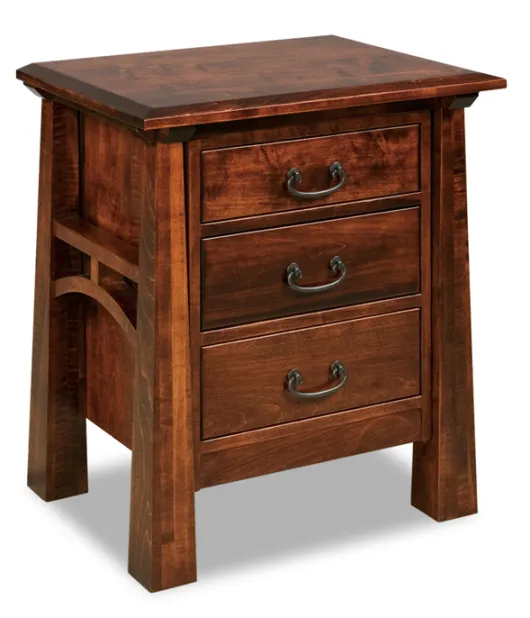 Artesa 3 Drawer  Night Stand