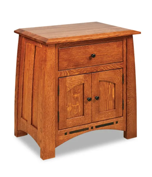 Boulder Creek  1 Drawer 2 Door Night Stand