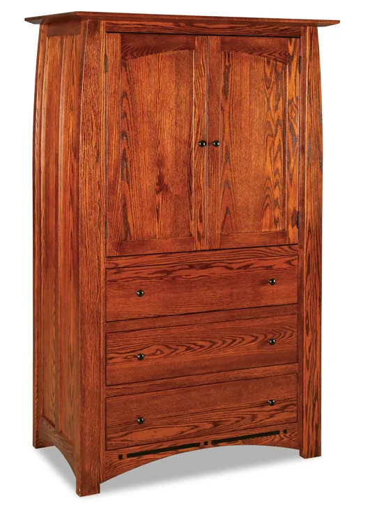 Boulder Creek  3 Drawer 2 Door Armoire