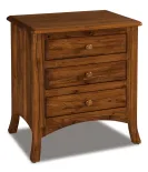 Carlisle  3 Drawer Night Stand