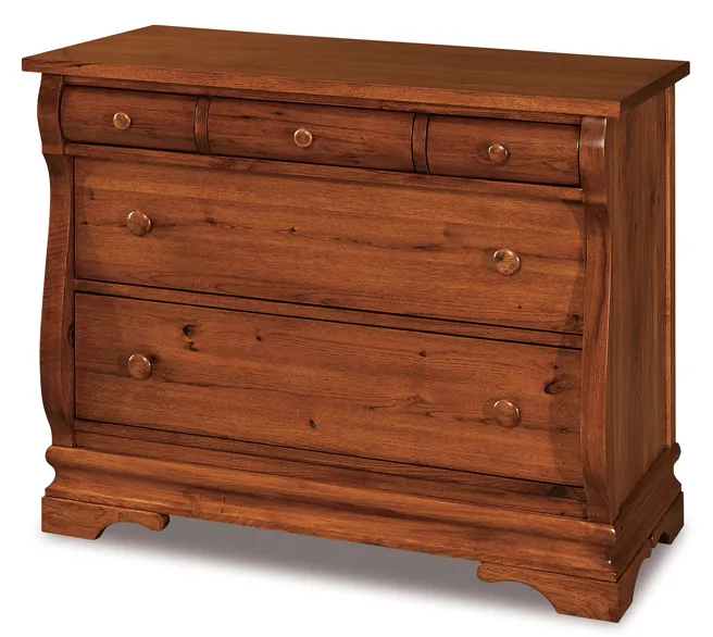 Chippewa Sleigh 5 Drawer Child's Chest