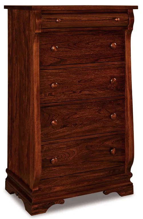 Chippewa Sleigh 5 Drawer Chest