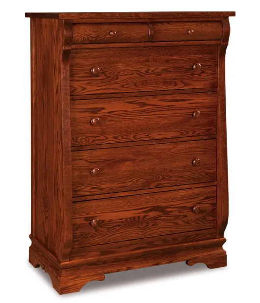 Chippewa Sleigh 6 Drawer Chest