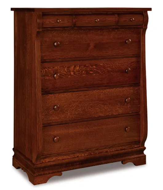 Chippewa Sleigh 7 Drawer Chest