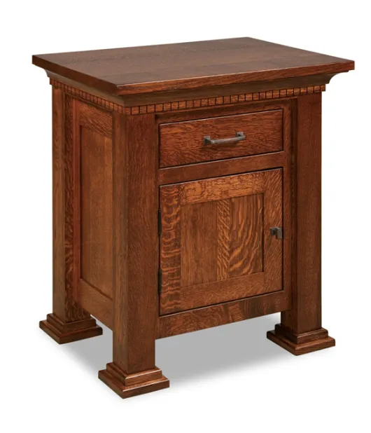 Empire 1 Drawer 1 Door Night Stand