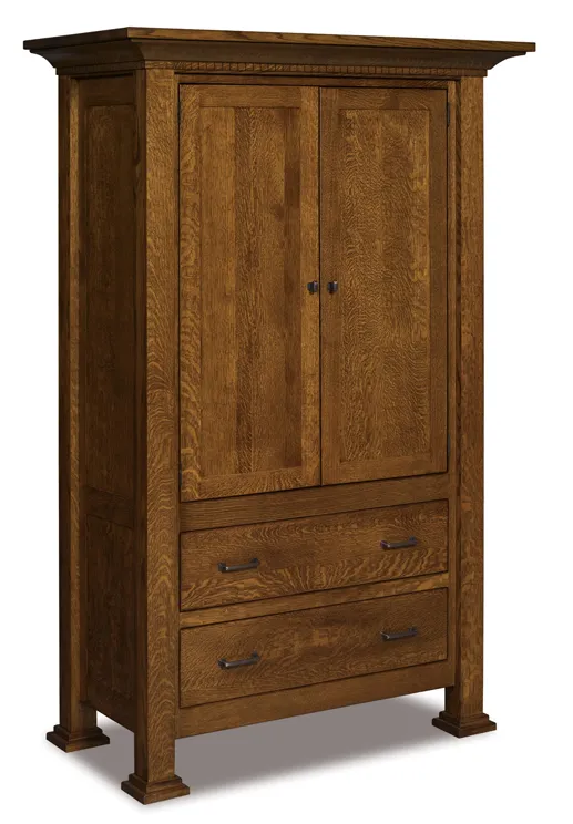 Empire 2 Drawer 2 Door Armoire