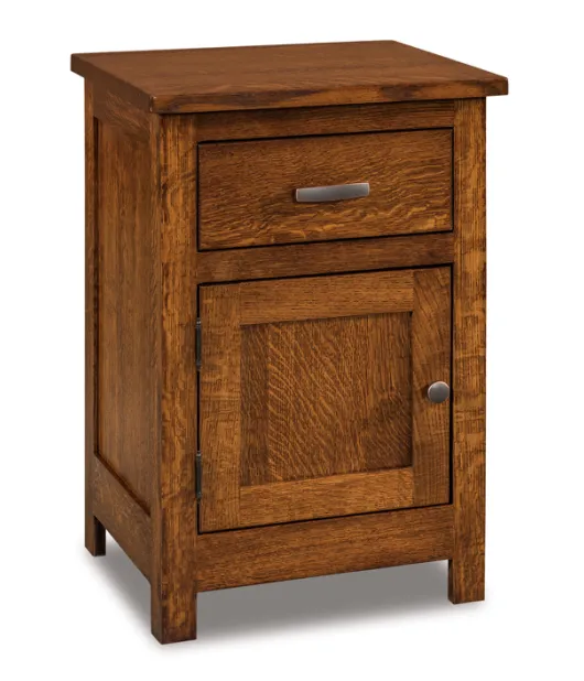 Flush Mission 1 Drawer 1 Door Night Stand