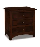 Finland 3 Drawer Night Stand - QUICK SHIP