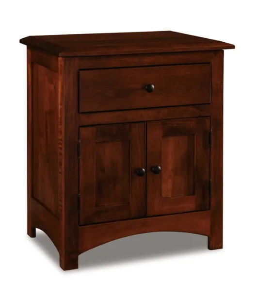 Finland 1 Drawer 2 Door Night Stand