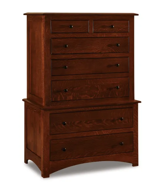 Finland 7 Drawer Chest on Chest