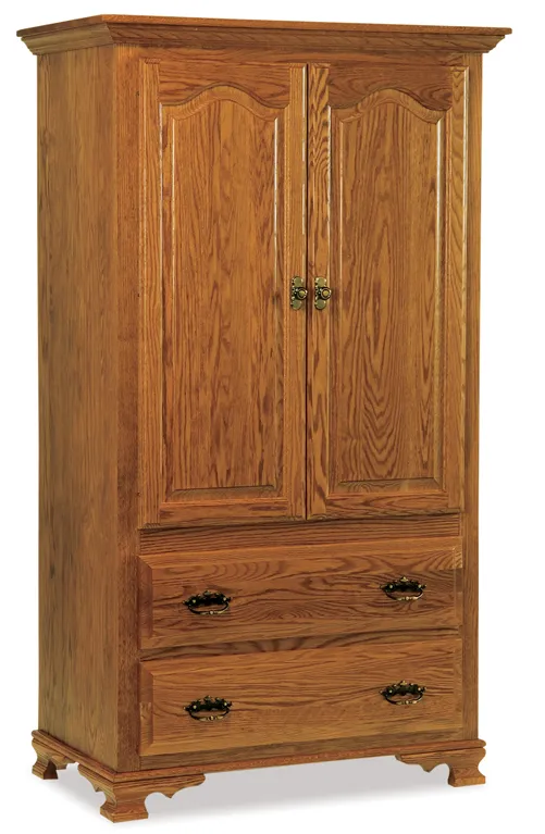 JR Heritage  2 Drawer 2 Door Armoire