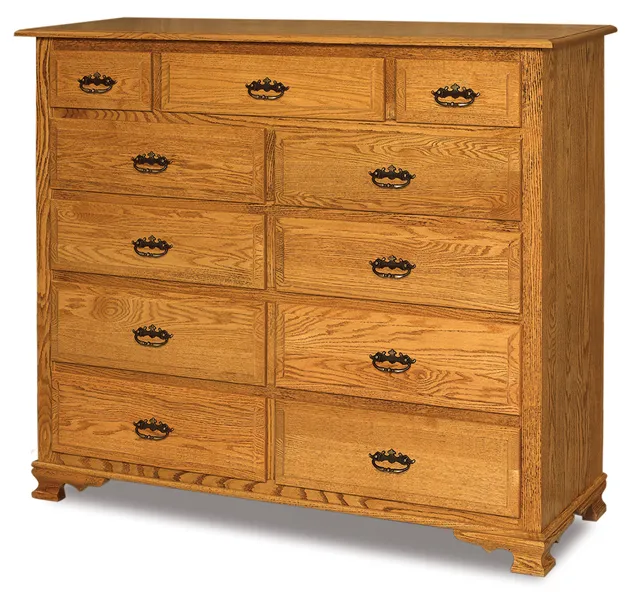 JR Heritage 11 Drawer Double Chest